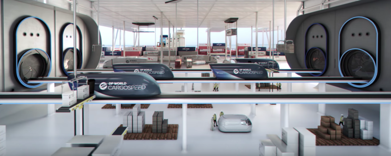 DP World and Virgin Hyperloop One Introduce DP World Cargospeed to support faster deliveries of palletized cargo
